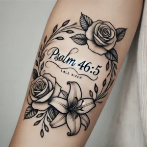 Floral Christian Tattoos